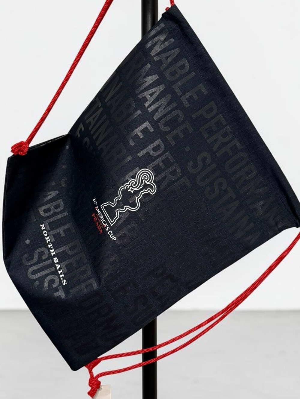 NWT North Sails 36th America’s Cup drawstring bag presented by Prada.